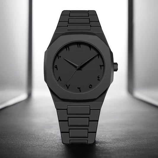 الساعة العربية الفخمة – هيبة الوقت بلمسة ملكية ⌚🔥