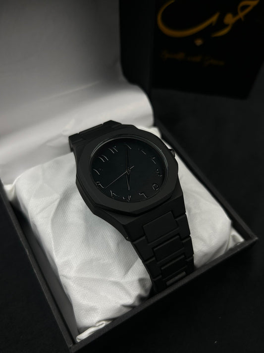 الساعة العربية الفخمة – هيبة الوقت بلمسة ملكية ⌚🔥